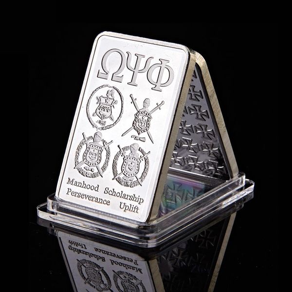 usa school manhood scholarship perseverance uplift omega psi phi fraternity inc .999 fine silver collectible bar
usa school manhood scholarship perseverance uplift omega psi phi fraternity inc .999 fine silver collectible bar