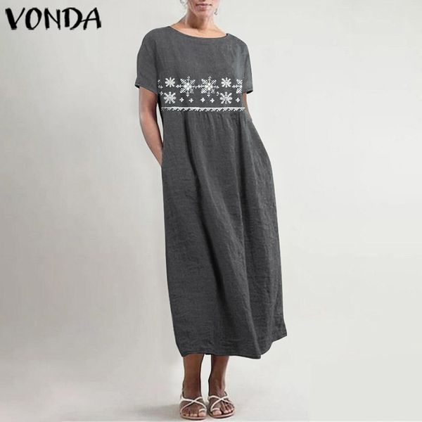 plus size shirt dress women's summer sundress 2020 vonda vintage casual cotton maxi dress bohemian vestidos o neck robe femme, White;black
plus size shirt dress women's summer sundress 2020 vonda vintage casual cotton maxi dress bohemian vestidos o neck robe femme, White;black