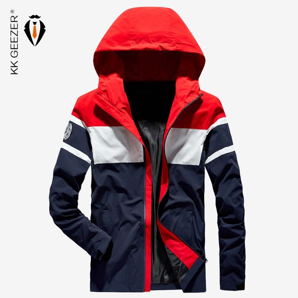 mens jackets spring autumn 2019 breathable street fashion patchwork waterproof coat blue casual hooded male jacket windbreaker, Black;brown
mens jackets spring autumn 2019 breathable street fashion patchwork waterproof coat blue casual hooded male jacket windbreaker, Black;brown
