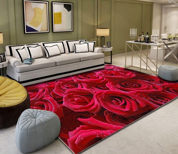 custom rose flower modern fashion living room bedroom bathroom floor mural paintings self-adhesive vinyl wallpaper home decor de pared
custom rose flower modern fashion living room bedroom bathroom floor mural paintings self-adhesive vinyl wallpaper home decor de pared