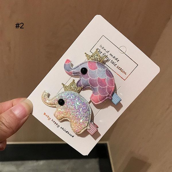 New Kids hair accessories Sets Sequin little Rainbow Elephant boutique Hair accessory barrettes Girls Hair Pin Set hairs Clip
New Kids hair accessories Sets Sequin little Rainbow Elephant boutique Hair accessory barrettes Girls Hair Pin Set hairs Clip
