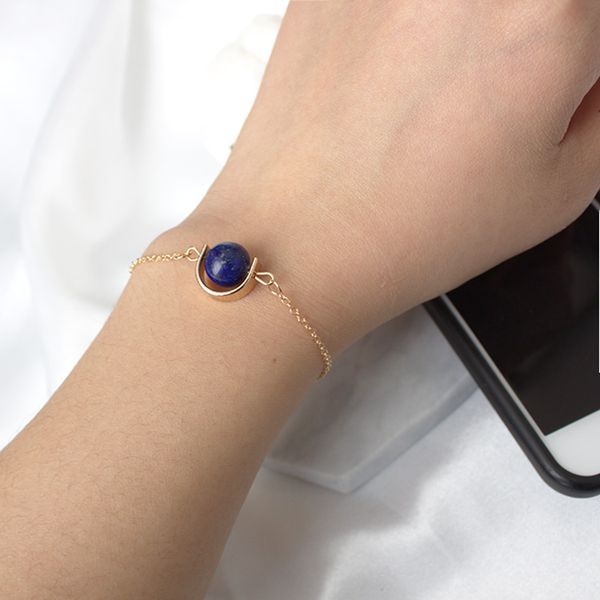 maxi concise style design retro bracelet lucky beads bracelet natural stone marble bead minimalist jewelry, Golden;silver
maxi concise style design retro bracelet lucky beads bracelet natural stone marble bead minimalist jewelry, Golden;silver