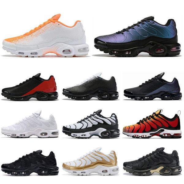 2020 new tn plus se men running shoes triple black hyper blue oreo tiger white outdoor mens trainers sports sneakers runners size 40-45
2020 new tn plus se men running shoes triple black hyper blue oreo tiger white outdoor mens trainers sports sneakers runners size 40-45