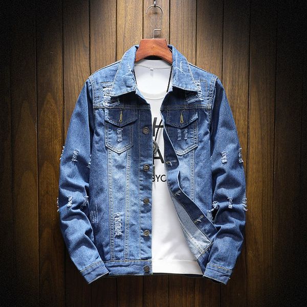 2018 spring and autumn fashion new men's casual denim jackets / male slim fits cowboy jacket coat / large size m-5xl, Black;brown
2018 spring and autumn fashion new men's casual denim jackets / male slim fits cowboy jacket coat / large size m-5xl, Black;brown