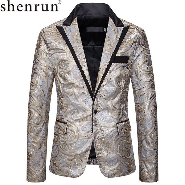 shenrun men sequin blazers new fashion slim silver gold suit jackets host singer stage dress costumes party prom casual blazer, White;black
shenrun men sequin blazers new fashion slim silver gold suit jackets host singer stage dress costumes party prom casual blazer, White;black