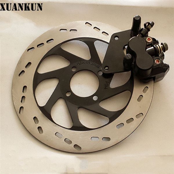 xuankun gs125 gn gt gsx hj125k modified double piston disc brake under the pump disc brake
xuankun gs125 gn gt gsx hj125k modified double piston disc brake under the pump disc brake