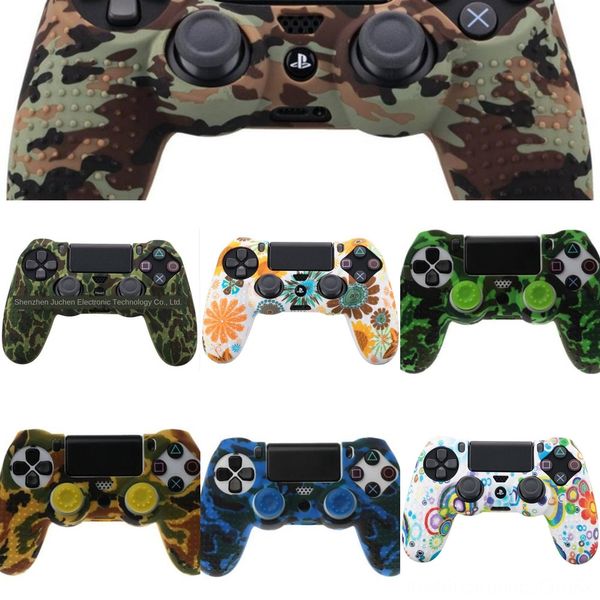 m1j0q 1set star skull case silicone protective cover with joystick cap for ps4 handle
m1j0q 1set star skull case silicone protective cover with joystick cap for ps4 handle