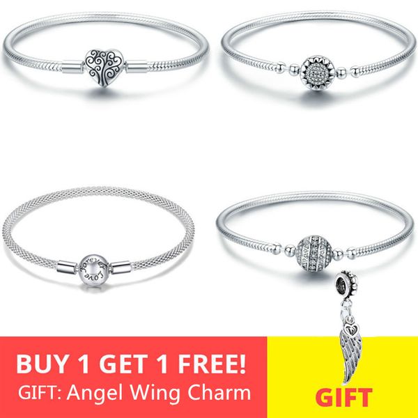 fit pandora charm 925 sterling silver family tree heart forever love sunflower snake chain bracelet for jewelry making, Black
fit pandora charm 925 sterling silver family tree heart forever love sunflower snake chain bracelet for jewelry making, Black