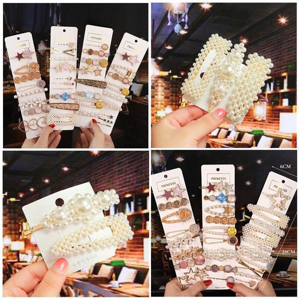 клипы imitiation pearl шпилька женщины ацетат геометрическая волос bb зажим для взрослых hairclip девушки заколки аксессуары для волос набор, Black 
клипы imitiation pearl шпилька женщины ацетат геометрическая волос bb зажим для взрослых hairclip девушки заколки аксессуары для волос набор, Black