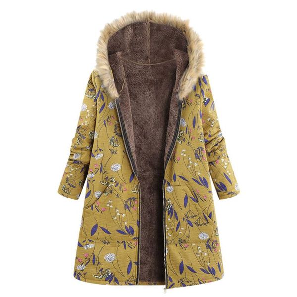 women coat winter warm vintage print outwear hooded pockets vintage oversize female coats women's casual outwear plus size#j30, Black
women coat winter warm vintage print outwear hooded pockets vintage oversize female coats women's casual outwear plus size#j30, Black