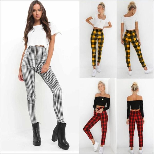 zipper fly high waist slim pencial pants casual women pants designer womens pants fashion plaid printing, Black;white
zipper fly high waist slim pencial pants casual women pants designer womens pants fashion plaid printing, Black;white