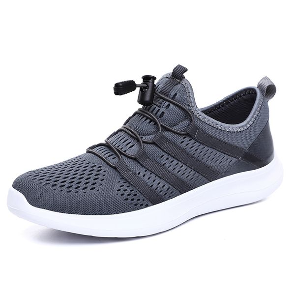new big size mesh men casual shoes lace-up men shoes lightweight comfortable breathable walking sneakers tenis feminino zapatos, Black 
new big size mesh men casual shoes lace-up men shoes lightweight comfortable breathable walking sneakers tenis feminino zapatos, Black