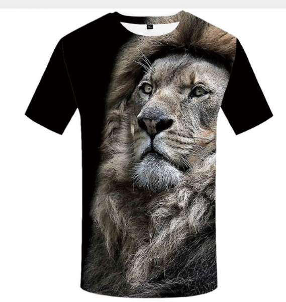 fashion cool lion animal t-shirt 3d printed women/men summer short sleeve t-shirt casual tees fuuny 3d t-shirt k659, White;black
fashion cool lion animal t-shirt 3d printed women/men summer short sleeve t-shirt casual tees fuuny 3d t-shirt k659, White;black