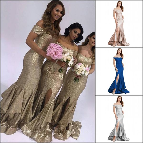 champagne gold sequin bridesmaid dresses front slit mermaid matron of honor dresses off shoulder split formal wedding guest party dress plus, White;pink
champagne gold sequin bridesmaid dresses front slit mermaid matron of honor dresses off shoulder split formal wedding guest party dress plus, White;pink