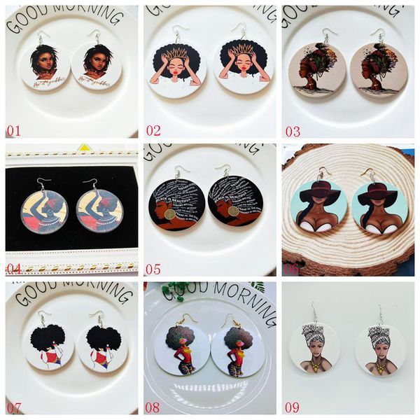 New arrival 60mm African Head pattern earrings afro girl wood earrings Vintage wooden African girl fish hook earrings
New arrival 60mm African Head pattern earrings afro girl wood earrings Vintage wooden African girl fish hook earrings