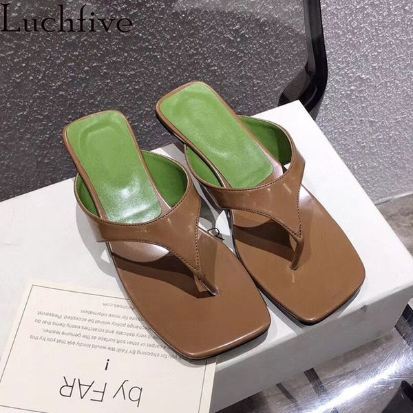 slippers shiny real leather flip flop summer mules ladies black white brown kitten heel women square clip toe casual shoes woman
slippers shiny real leather flip flop summer mules ladies black white brown kitten heel women square clip toe casual shoes woman