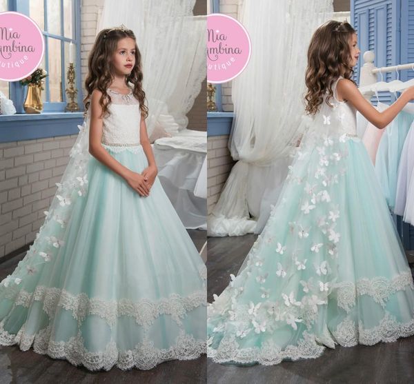 2019 new princess baby blue lace flower girl gowns jewel neck applique beads 3d flower overlay bottom girls pageant dresses, White;blue
2019 new princess baby blue lace flower girl gowns jewel neck applique beads 3d flower overlay bottom girls pageant dresses, White;blue