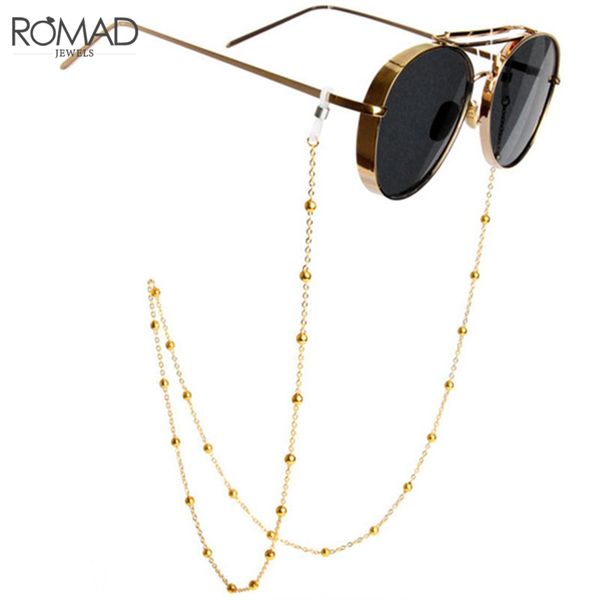 gold / silver длинные очки цепи женщины мужчины очки accessorries из нержавеющей стали солнечные очки ожерелье eyeglass ремень ремень r50
gold / silver длинные очки цепи женщины мужчины очки accessorries из нержавеющей стали солнечные очки ожерелье eyeglass ремень ремень r50
