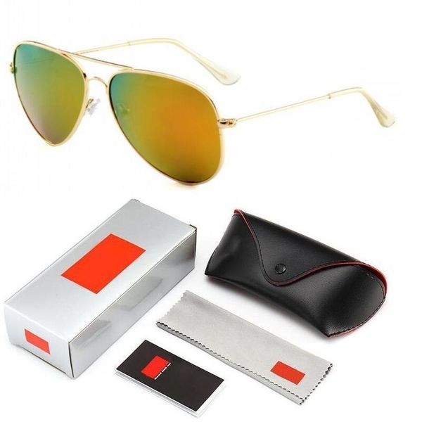 men and women classic sunglasses retro colorful new sunglasses frog mirror sunglasses with black cases and box, White;black
men and women classic sunglasses retro colorful new sunglasses frog mirror sunglasses with black cases and box, White;black