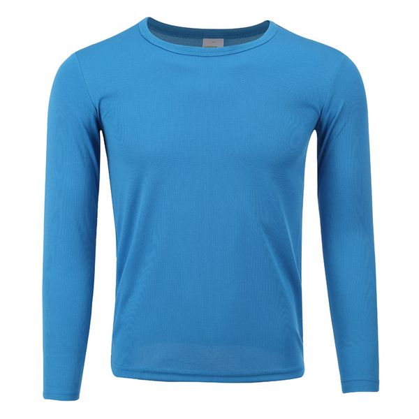 2019 new round neck quick-drying running mens autumn and winter solid color sportswear lake blue long sleeve jh-001-115, Black
2019 new round neck quick-drying running mens autumn and winter solid color sportswear lake blue long sleeve jh-001-115, Black