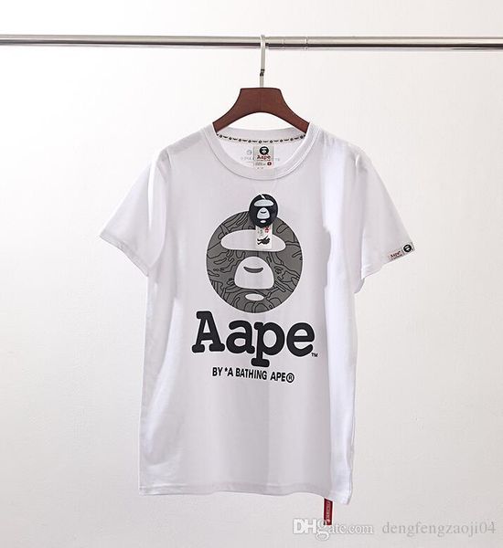 19aape мужской дизайнер футболки личности обезьяну печатающая головка марки роскошь футболка черный белый хлопок высокого качества пара случ, White;black
19aape мужской дизайнер футболки личности обезьяну печатающая головка марки роскошь футболка черный белый хлопок высокого качества пара случ, White;black