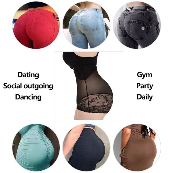 vaslanda women shaping briefs shapewear high waist tummy control panties seamless panty butt lifter body shaper lace underwear, Black;white
vaslanda women shaping briefs shapewear high waist tummy control panties seamless panty butt lifter body shaper lace underwear, Black;white