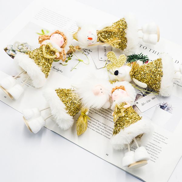 christmas angel doll toy christmas decorations for kids party favors doll toys santa claus snowman wear gold dress
christmas angel doll toy christmas decorations for kids party favors doll toys santa claus snowman wear gold dress