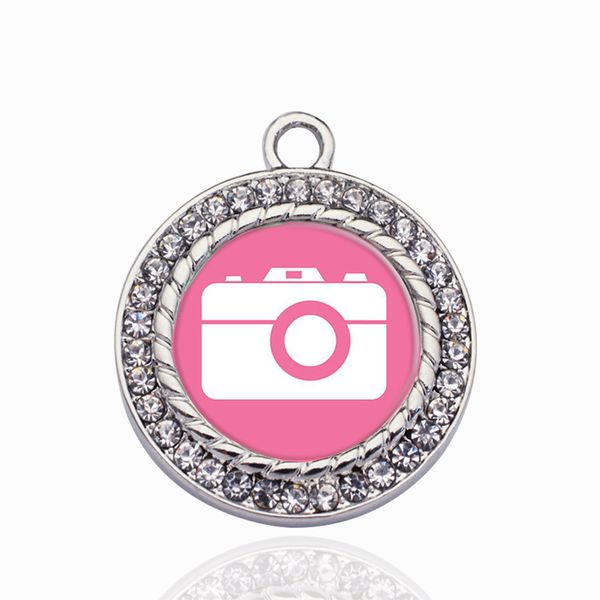 pink camera circle charm charm gold/sliver pendants for necklace/bracelet making jewelry findings diy handmade craft gifts, Bronze;silver
pink camera circle charm charm gold/sliver pendants for necklace/bracelet making jewelry findings diy handmade craft gifts, Bronze;silver