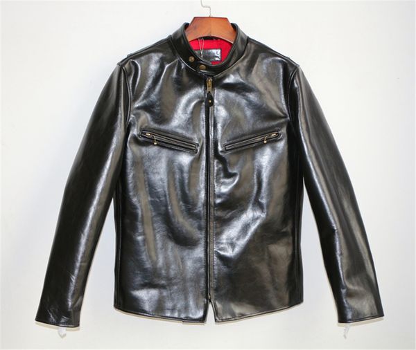 super quality genuine horse leather jacket slim vintage genuine horsehide leather rider jacket, Black
super quality genuine horse leather jacket slim vintage genuine horsehide leather rider jacket, Black