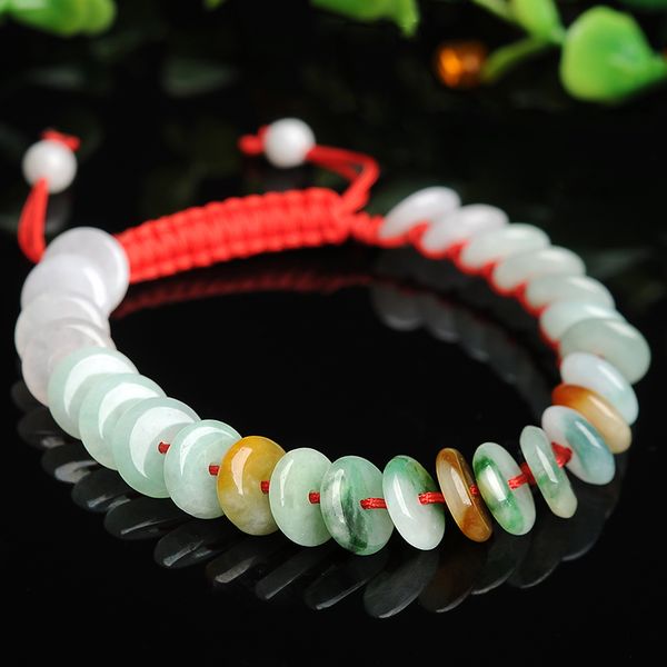 myanmar jade hand string genuine a goods natural jade ping an buckle ms weaving bracelet with certificate, Golden;silver
myanmar jade hand string genuine a goods natural jade ping an buckle ms weaving bracelet with certificate, Golden;silver