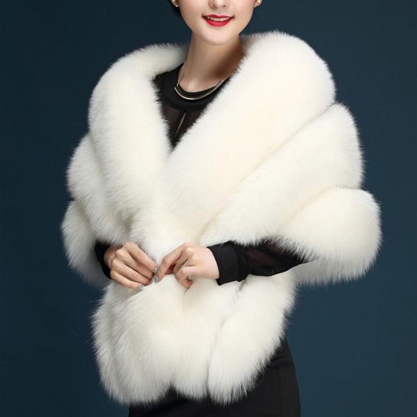 new faux fur brides cape ladies evening party shawls shoulder cover women fur jacket winter wedding dress bolero
new faux fur brides cape ladies evening party shawls shoulder cover women fur jacket winter wedding dress bolero