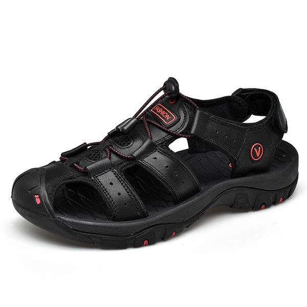classic men sandals comfortable men summer shoes leather sandals big size soft sandals man roman sandal comfortable real leather t200420, Black
classic men sandals comfortable men summer shoes leather sandals big size soft sandals man roman sandal comfortable real leather t200420, Black