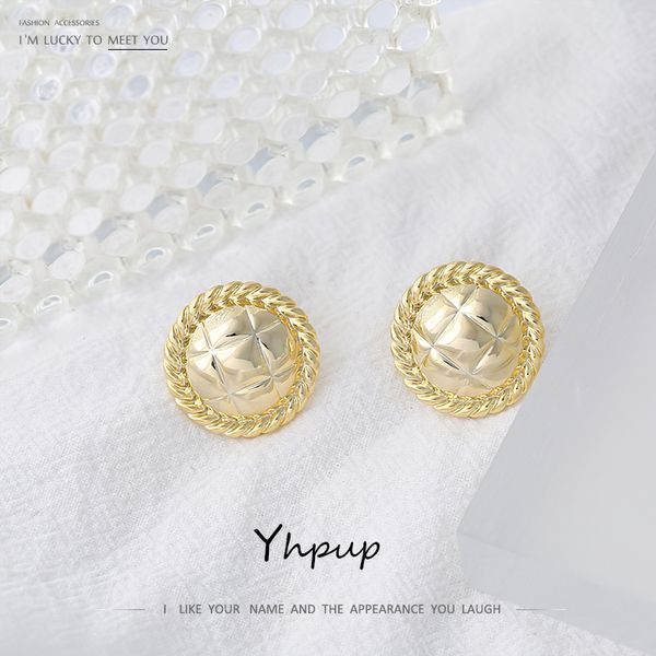 yhpup new round metal stud earrings minimalist gold/silver geometric stylish earrings for women anniversary gift jewelry 2020, Golden;silver
yhpup new round metal stud earrings minimalist gold/silver geometric stylish earrings for women anniversary gift jewelry 2020, Golden;silver