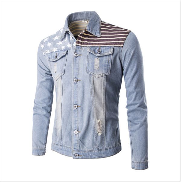 men's jackets winter autumn men american flag shirt washed long sleeve denim jacket casual size m-2xl, Black;brown
men's jackets winter autumn men american flag shirt washed long sleeve denim jacket casual size m-2xl, Black;brown