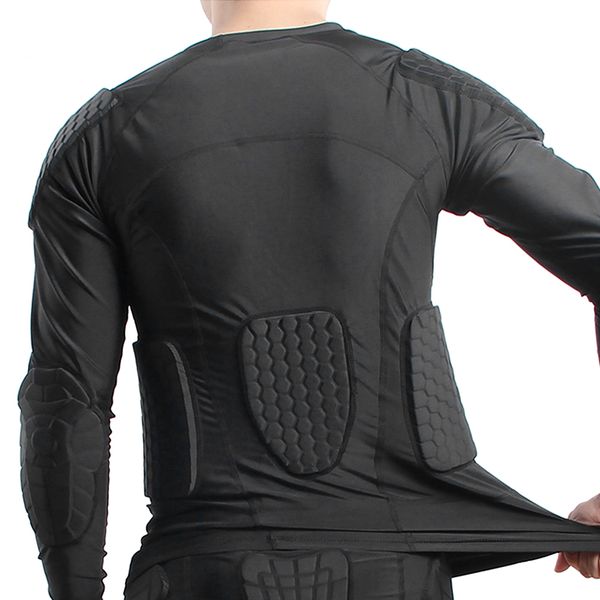 men padded compression shirt multiple pad protective gear for football baseball soccer basketball volleyball training ski sport outdoor t-sh, Gray;blue
men padded compression shirt multiple pad protective gear for football baseball soccer basketball volleyball training ski sport outdoor t-sh, Gray;blue