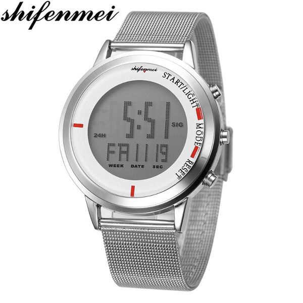 relogio masculino watches men watch electronic digital display retro style clock men relogio male reloj hombre men's watch, Slivery;brown 
relogio masculino watches men watch electronic digital display retro style clock men relogio male reloj hombre men's watch, Slivery;brown