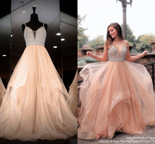 sparkly champagne evening prom dresses deep v neck with straps rhinestones tulle formal gowns party cocktail dress wholesale, Black;red
sparkly champagne evening prom dresses deep v neck with straps rhinestones tulle formal gowns party cocktail dress wholesale, Black;red