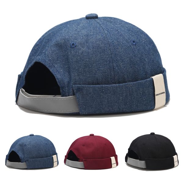 spring/summer literary youth hats with no brim. dome melon skin landlord cotton hat. casual simple design small basin hat for trendy lovers, Blue;gray
spring/summer literary youth hats with no brim. dome melon skin landlord cotton hat. casual simple design small basin hat for trendy lovers, Blue;gray