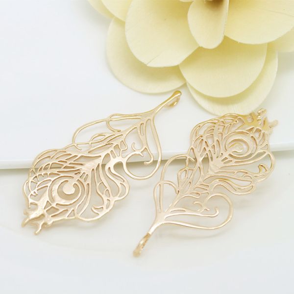 2pcs 64*28mm 24k champagne gold color brass big peacock feather pendants diy jewelry findings accessories wholesale, Silver
2pcs 64*28mm 24k champagne gold color brass big peacock feather pendants diy jewelry findings accessories wholesale, Silver