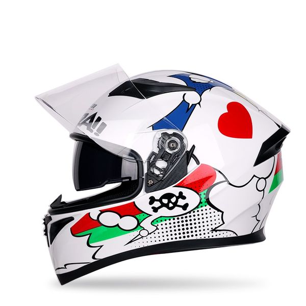 motorcycle off-road helmet double lens anti-fog full helmet outdoor racing four seasons windproof 6 colors
motorcycle off-road helmet double lens anti-fog full helmet outdoor racing four seasons windproof 6 colors