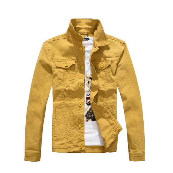mcikkny spring autumn men's fashion denim jackets washed slim fit casual jeans jackets for male coats size m-4xl, Black;brown
mcikkny spring autumn men's fashion denim jackets washed slim fit casual jeans jackets for male coats size m-4xl, Black;brown