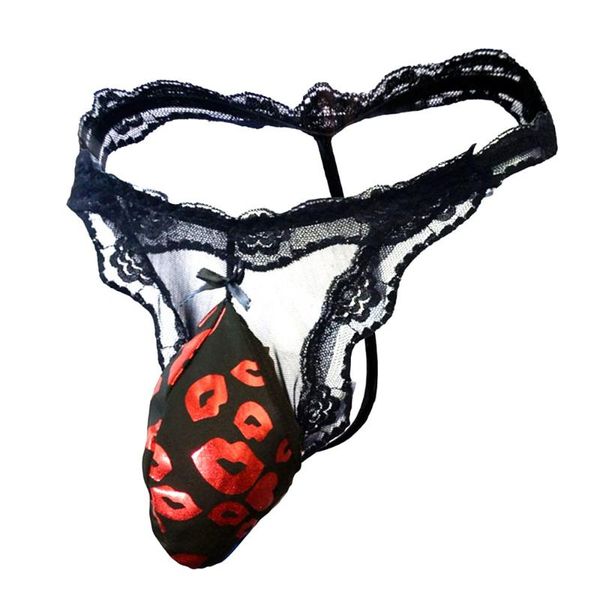red lips men gay thong g strings sissy lace bow mens thongs and g strings bikini underwear cueca masculina, Black;pink
red lips men gay thong g strings sissy lace bow mens thongs and g strings bikini underwear cueca masculina, Black;pink
