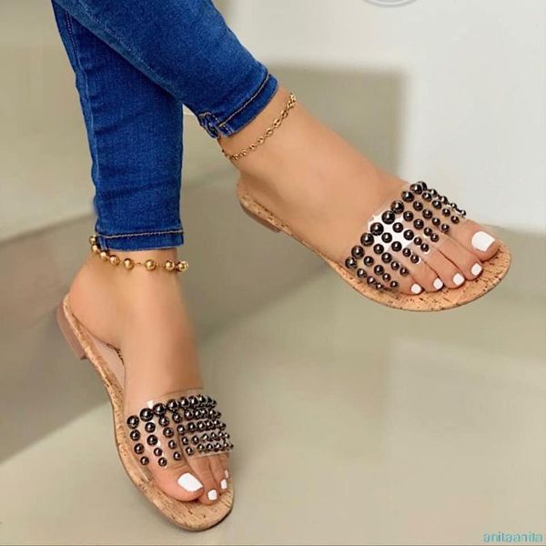 slippers fashion wild rivet eva leather female black gold color pvc flat with women sandals beach 35-43 sizes
slippers fashion wild rivet eva leather female black gold color pvc flat with women sandals beach 35-43 sizes