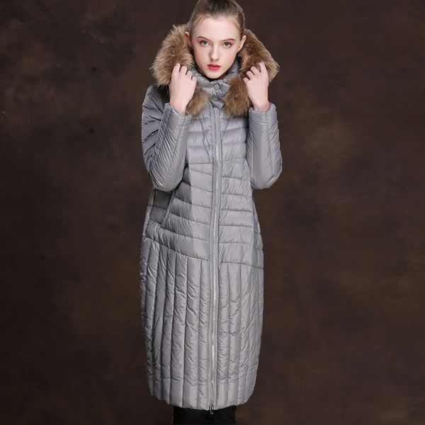 2020 casual women winter warm coat female raccoon fur collar hooded down jacket long overcoat parka sbd81138, Black
2020 casual women winter warm coat female raccoon fur collar hooded down jacket long overcoat parka sbd81138, Black