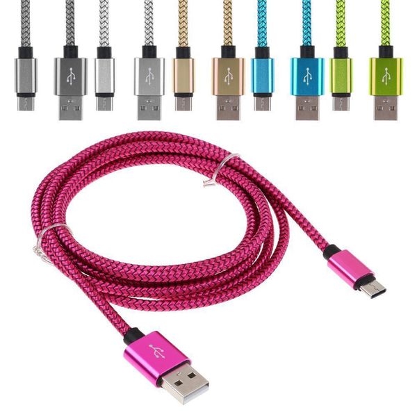 2m сплава нейлона оплетки micro usb 3.0 мужской кабель для передачи данных разъем для синхронизации braid телефонов кабели быстрой зарядки m
2m сплава нейлона оплетки micro usb 3.0 мужской кабель для передачи данных разъем для синхронизации braid телефонов кабели быстрой зарядки m