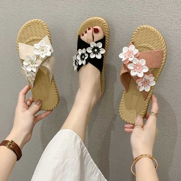 shoes women summer woman womens slippers outdoor flock slides flower transparent heel soft beach flat pu, Black
shoes women summer woman womens slippers outdoor flock slides flower transparent heel soft beach flat pu, Black
