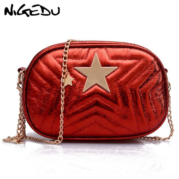 fashion women chain shoulder bag strap pu leather flap messenger bags female mini clutch bag star printed small pruse red bolsas
fashion women chain shoulder bag strap pu leather flap messenger bags female mini clutch bag star printed small pruse red bolsas