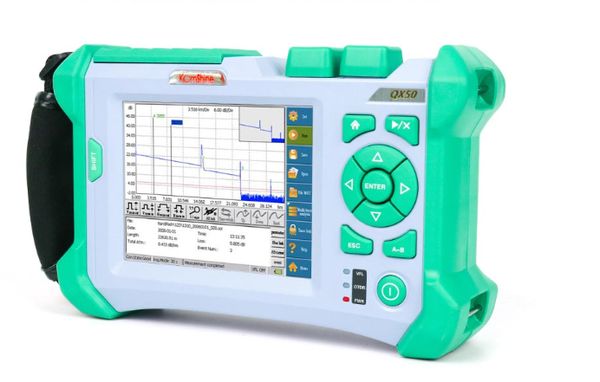 Komshine SMMM QX50-MS2 850/1300/1310/1550 нм, 21/19/30/28 дБ Оптоволоконный рефлектометр Заводская цена
Komshine SMMM QX50-MS2 850/1300/1310/1550 нм, 21/19/30/28 дБ Оптоволоконный рефлектометр Заводская цена
