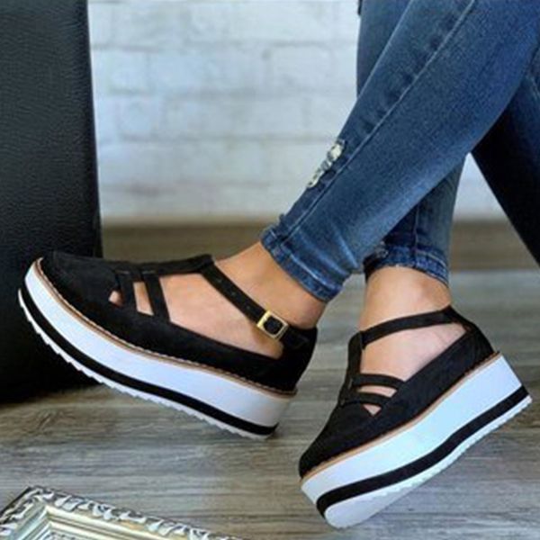 women flat shoes 2020 summer vulcanized shoes solid color thick bottom women's sandals fashion tassel casual style women's, Black
women flat shoes 2020 summer vulcanized shoes solid color thick bottom women's sandals fashion tassel casual style women's, Black