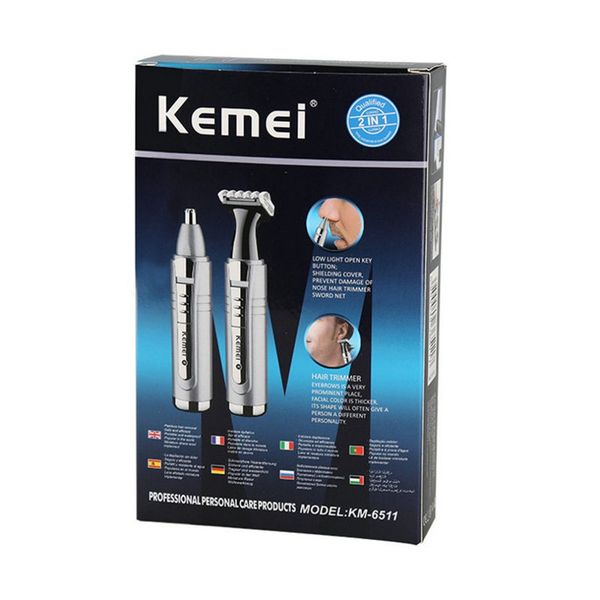 kemei 2 in 1 nose and ear trimmer face care rasoio elettrico con rifinitore per naso guides km-6511 wmnmq
kemei 2 in 1 nose and ear trimmer face care rasoio elettrico con rifinitore per naso guides km-6511 wmnmq